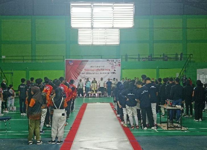 Kadisporapar Kota Pontianak, Buka Kejuaraan Anggar Opent Tournamen (Bang Man Besi Cup 2025)