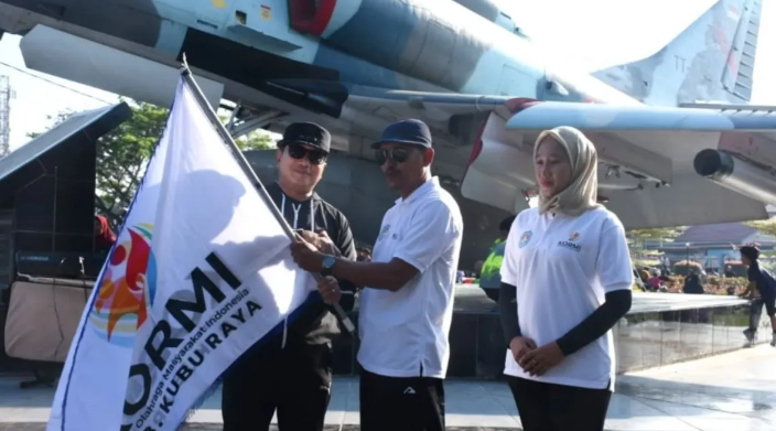 Pelepasan Kontingen Kormi oleh Bupati Kubu Raya